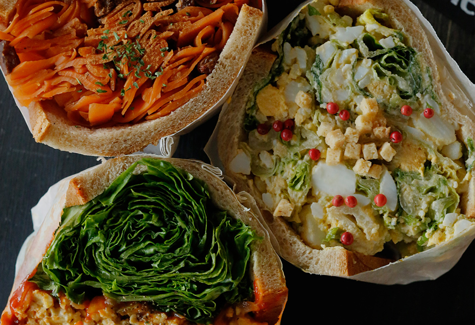 マルシェでカラフルな野菜を選ぶように。 まんまるサンドイッチを選ぶ楽しみ。『POTASTA千駄ヶ谷』