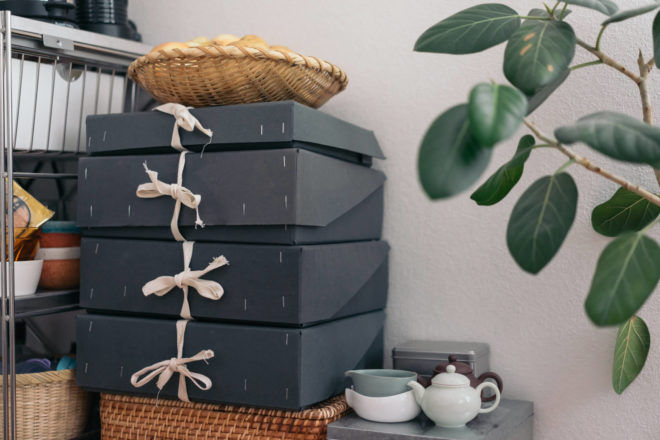 絵になる収納。FOUND MUJI のコシャー箱 | goodroom journal