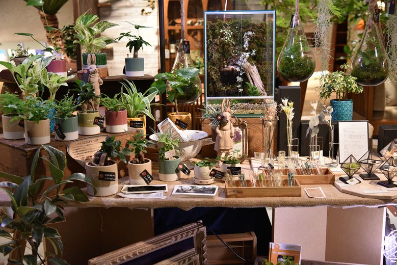 マーケットや、ワークショップも多数！「Botanical Style展」（新宿・リビングデザインセンターOZONE）