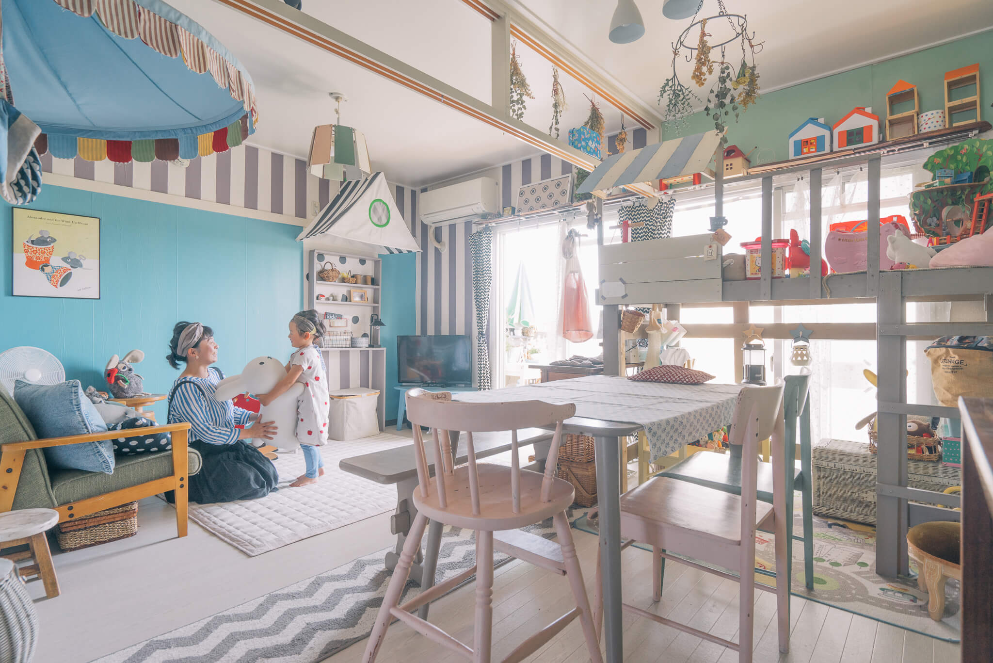 海外の子ども部屋に憧れて 団地をかわいく カスタマイズ Goodroom Journal