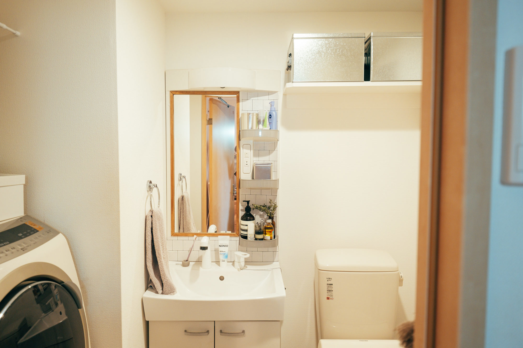賃貸でもおしゃれな洗面所にしたい 収納 見せ方を変えた8つのアイディア Goodroom Journal
