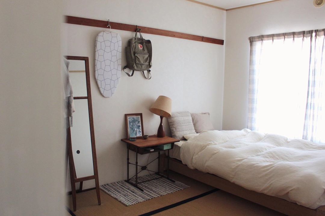 3DKの団地で暮らす方のお部屋。和室は寝室として使われています。