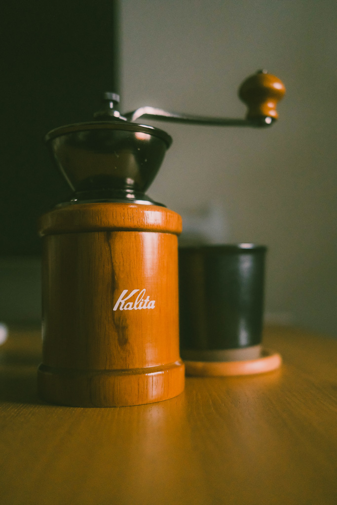 Kalitaのコーヒーミルは2,580円ほどで購入。