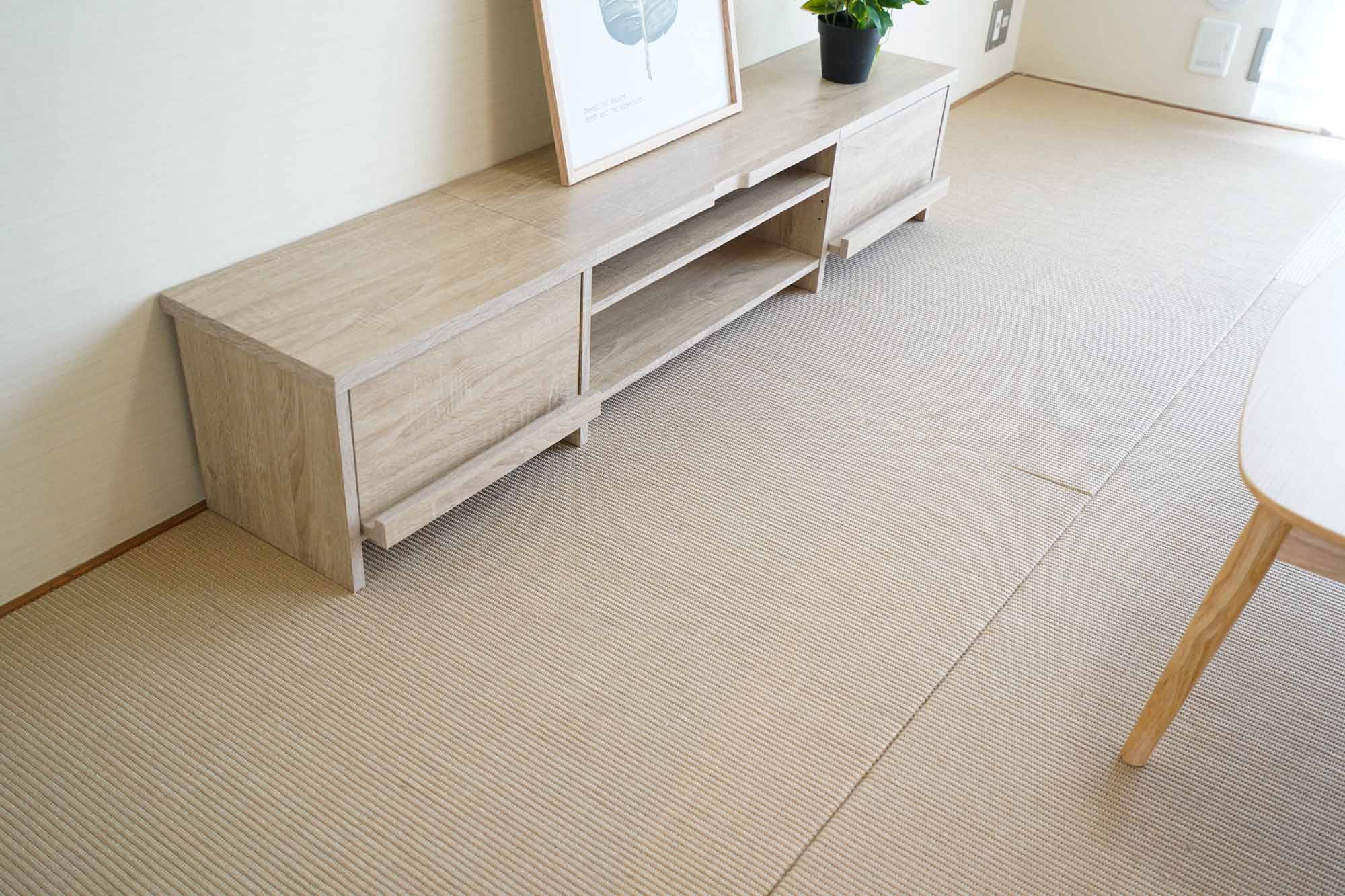 和室には「麻畳」を採用。足音も吸収してくれ、座って子どもと一緒に過ごすことができる畳のスペースは、子育て世代にとっては特に利用しやすいですよね。