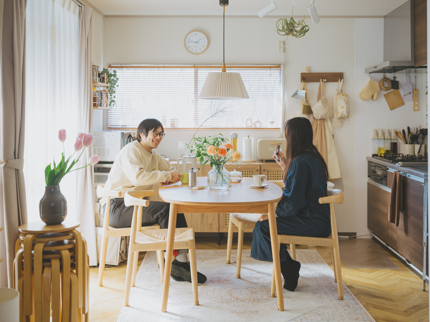 築50年の戸建てを「大人の遊び場」に。3LDK二人暮らしのインテリア