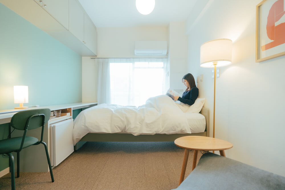 Sleepy Tofu のマットレスを全室導入！5月オープン、goodroom residence 戸塚を全てお見せします