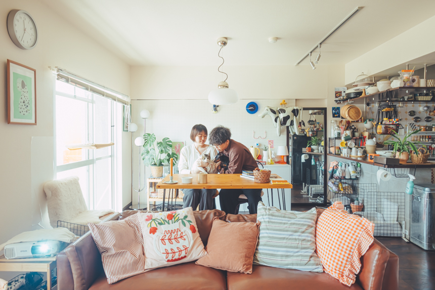 ゆとりのある二人暮らし。2LDKのインテリア実例10選