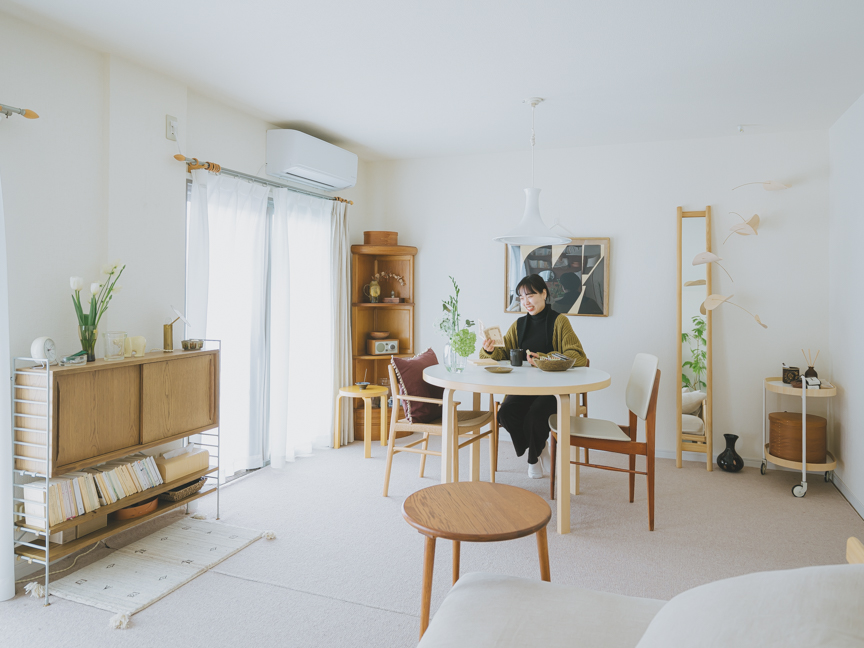 二人で暮らす1LDK。心地よい家具レイアウト実例6選