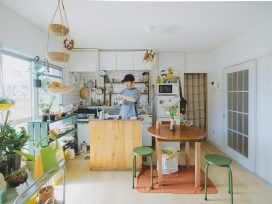 築50年のアパートで「無理をしない」豊かな暮らし。1LDK 一人暮らしのインテリア