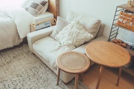 1K・ワンルーム、「ラタン」を取り入れた暮らし。おしゃれで温かみのあるお部屋に