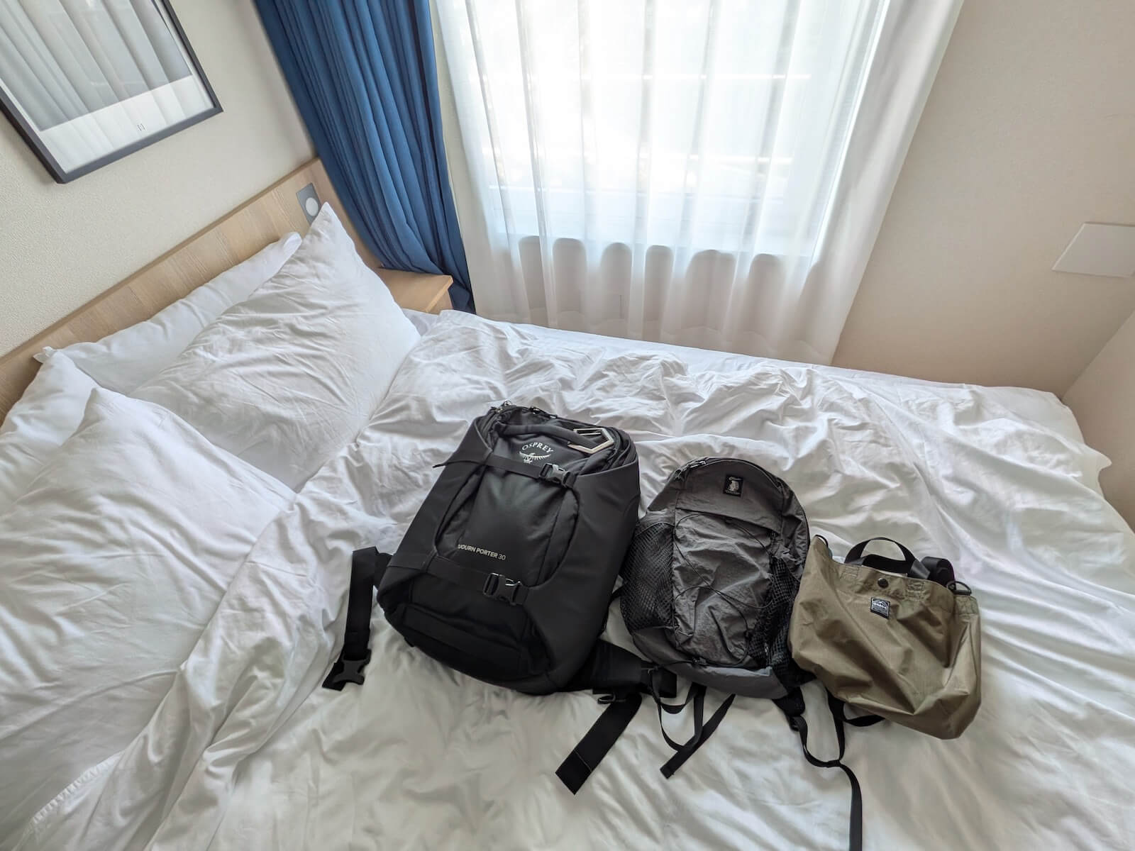 国内旅行を快適にするバッグの選びかた。旅好きミニマリストが厳選した3つの愛用品