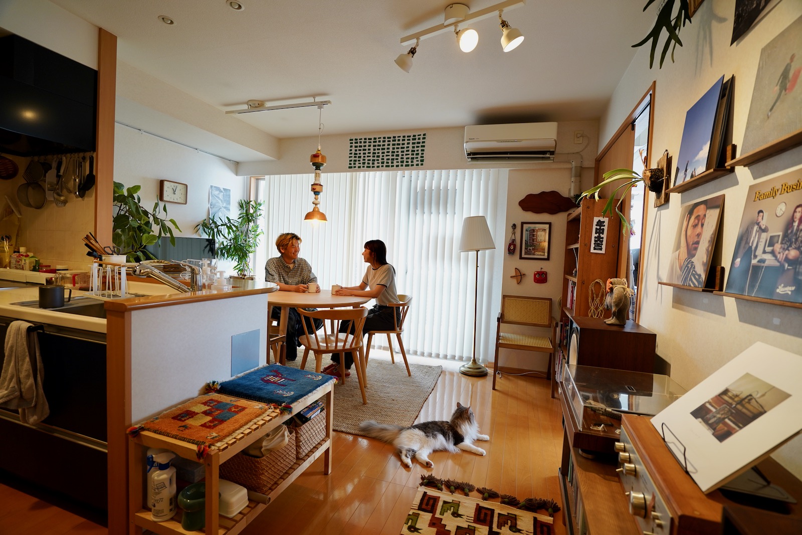 築20年、宙にうかぶ仕事部屋のある3DK｜二人暮らし・30代